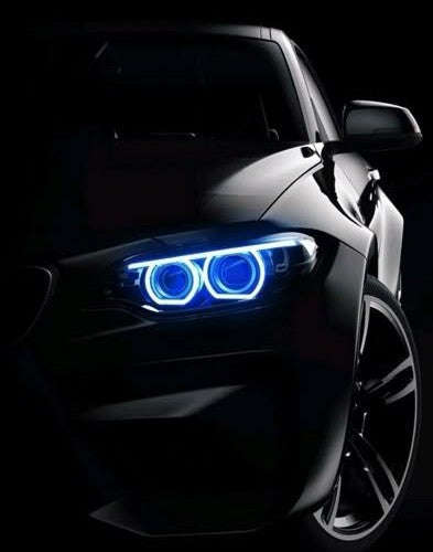 Stealth Mode BMW – Luxury Neon Wall Decor Neonsignsindia