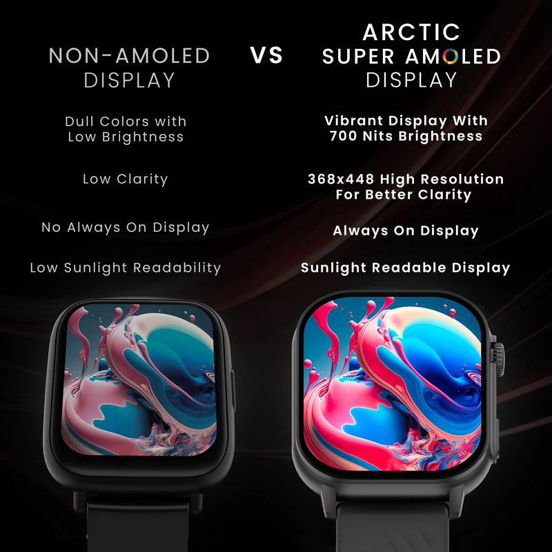 Hammer Arctic 2.04" Super Amoled Display Bluetooth Calling Smartwatch-26
