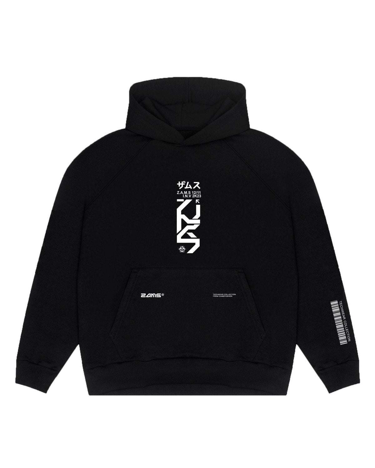 TECHWEAR 01 / Oversized Hoodie - ZAMS