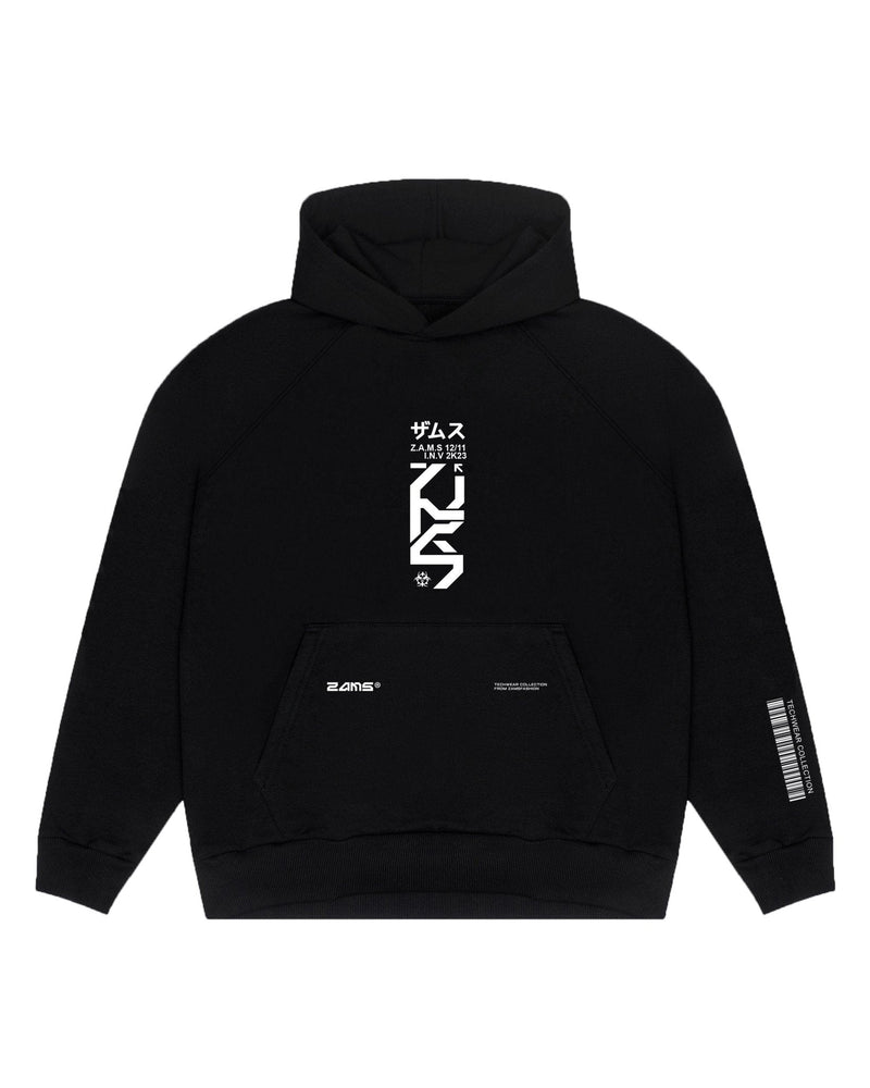 TECHWEAR 01 / Oversized Hoodie - ZAMS