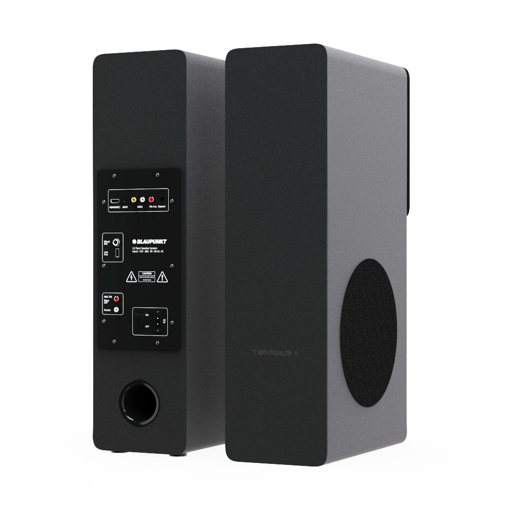 TS120 Bass 140W Bluetooth Tower Speakers Black-41