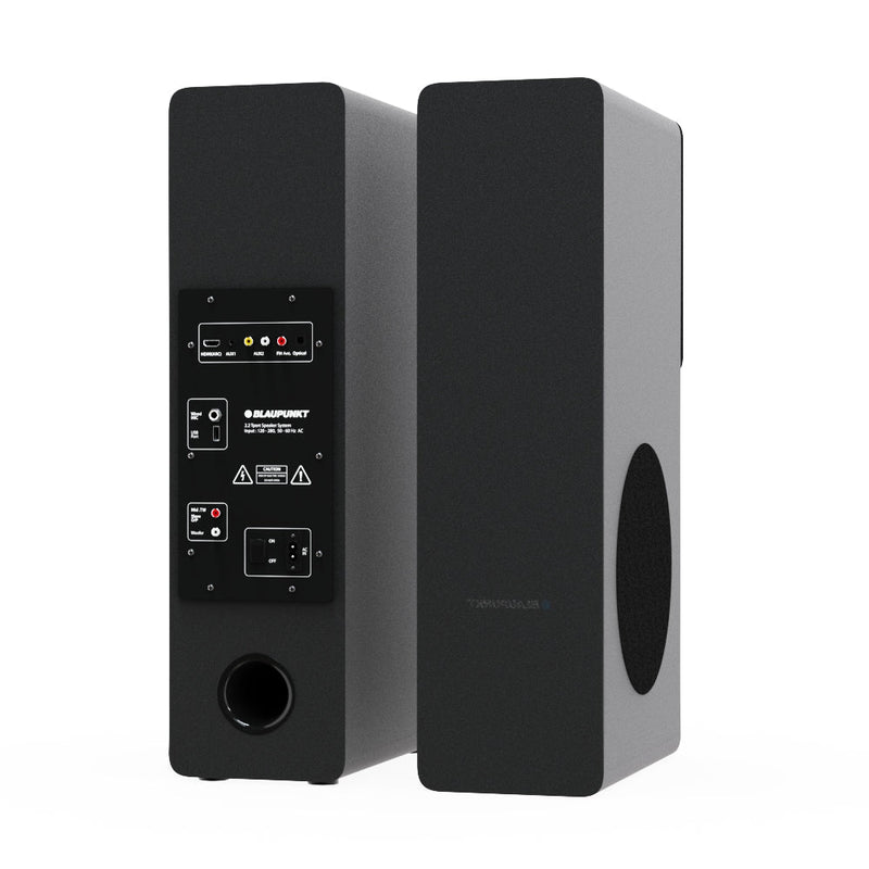 TS120 Bass 140W Bluetooth Tower Speakers Black-43