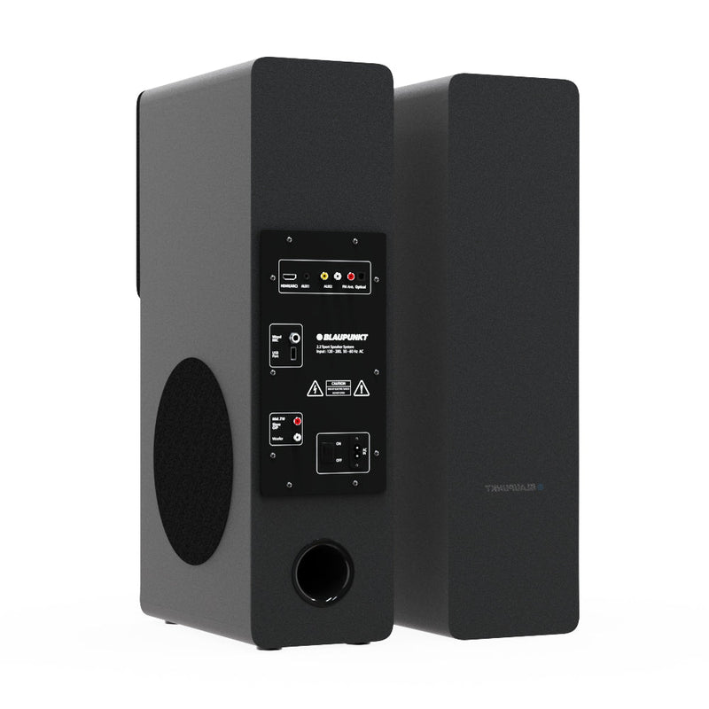 TS120 Bass 140W Bluetooth Tower Speakers Black-52