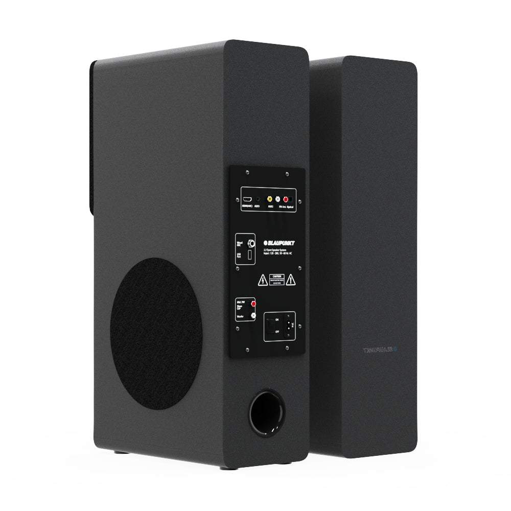 TS120 Bass 140W Bluetooth Tower Speakers Black-55