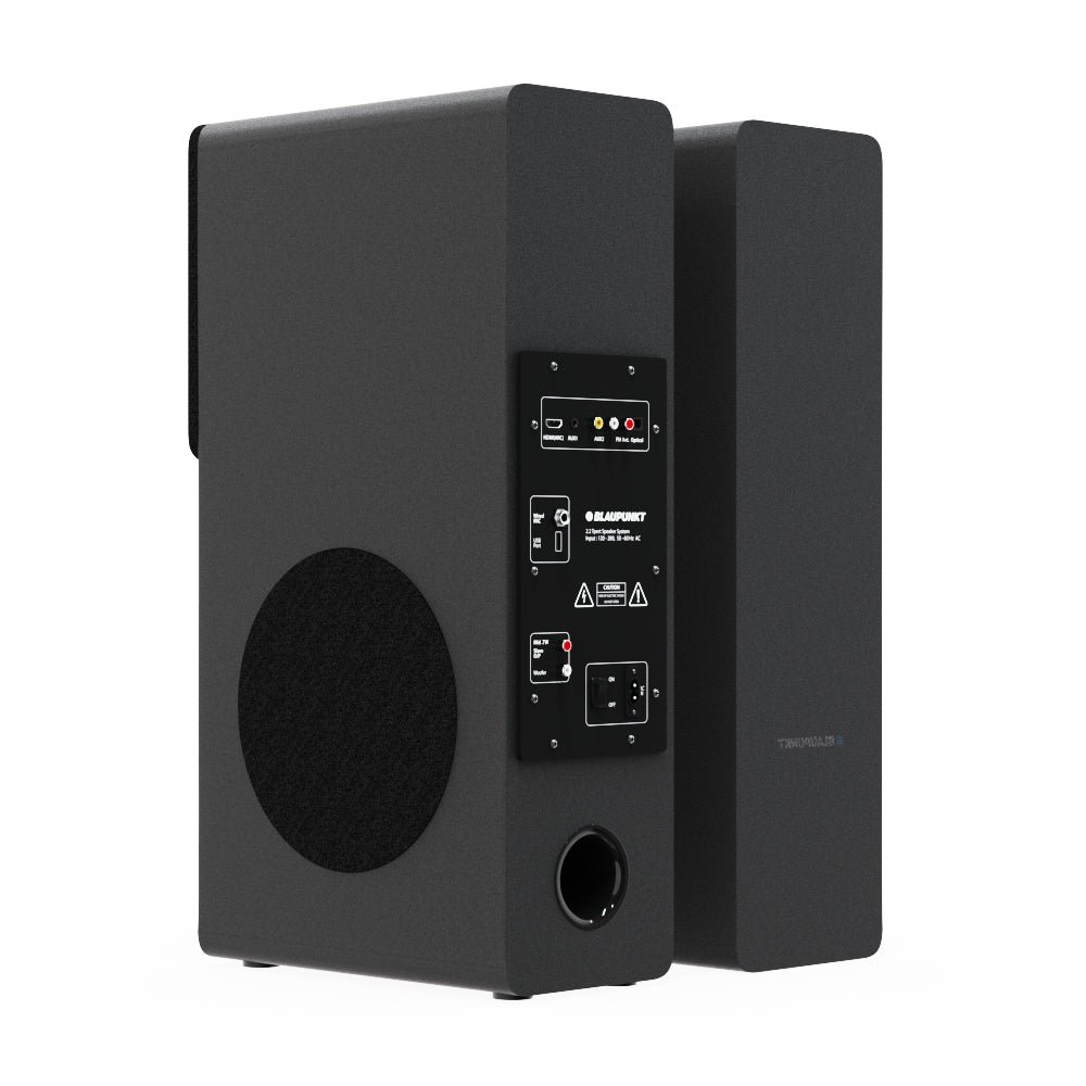 TS120 Bass 140W Bluetooth Tower Speakers Black-56