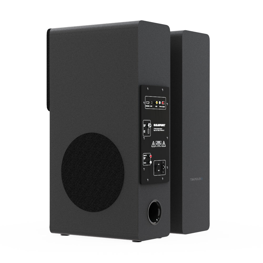 TS120 Bass 140W Bluetooth Tower Speakers Black-58