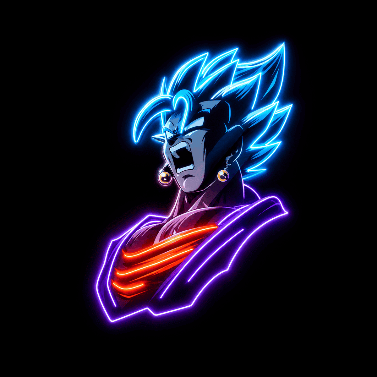 Vegito Neon Sign Neonsignsindia