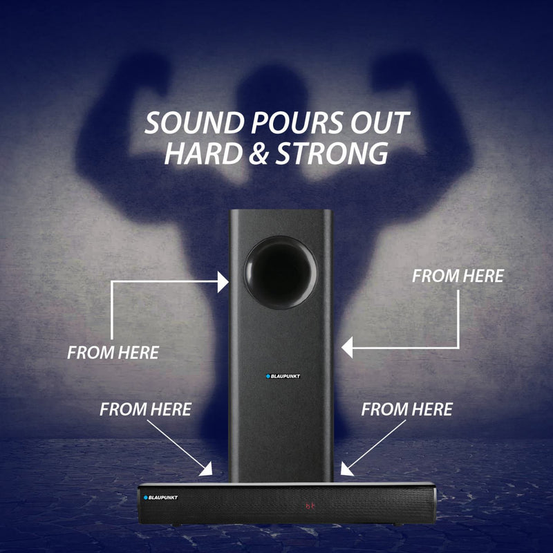 SBW25 Wireless Bluetooth 100W Soundbar with Subwoofer-3