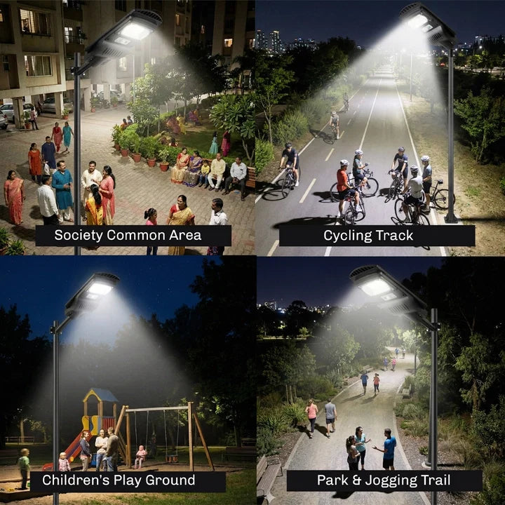 Solar Light For Street Outdoor Waterproof With Motion Sensor For Home, Village ( Remote, 50W )