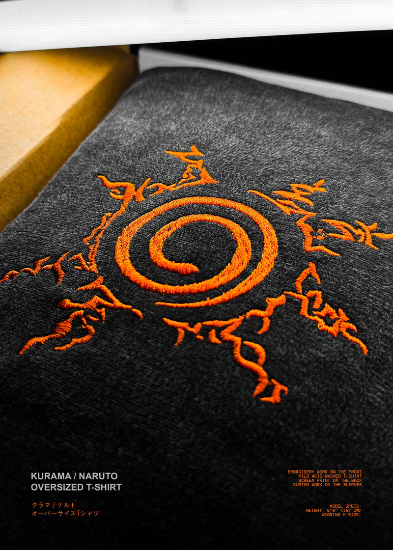 KURAMA / NARUTO / OVERSIZED T-SHIRT
