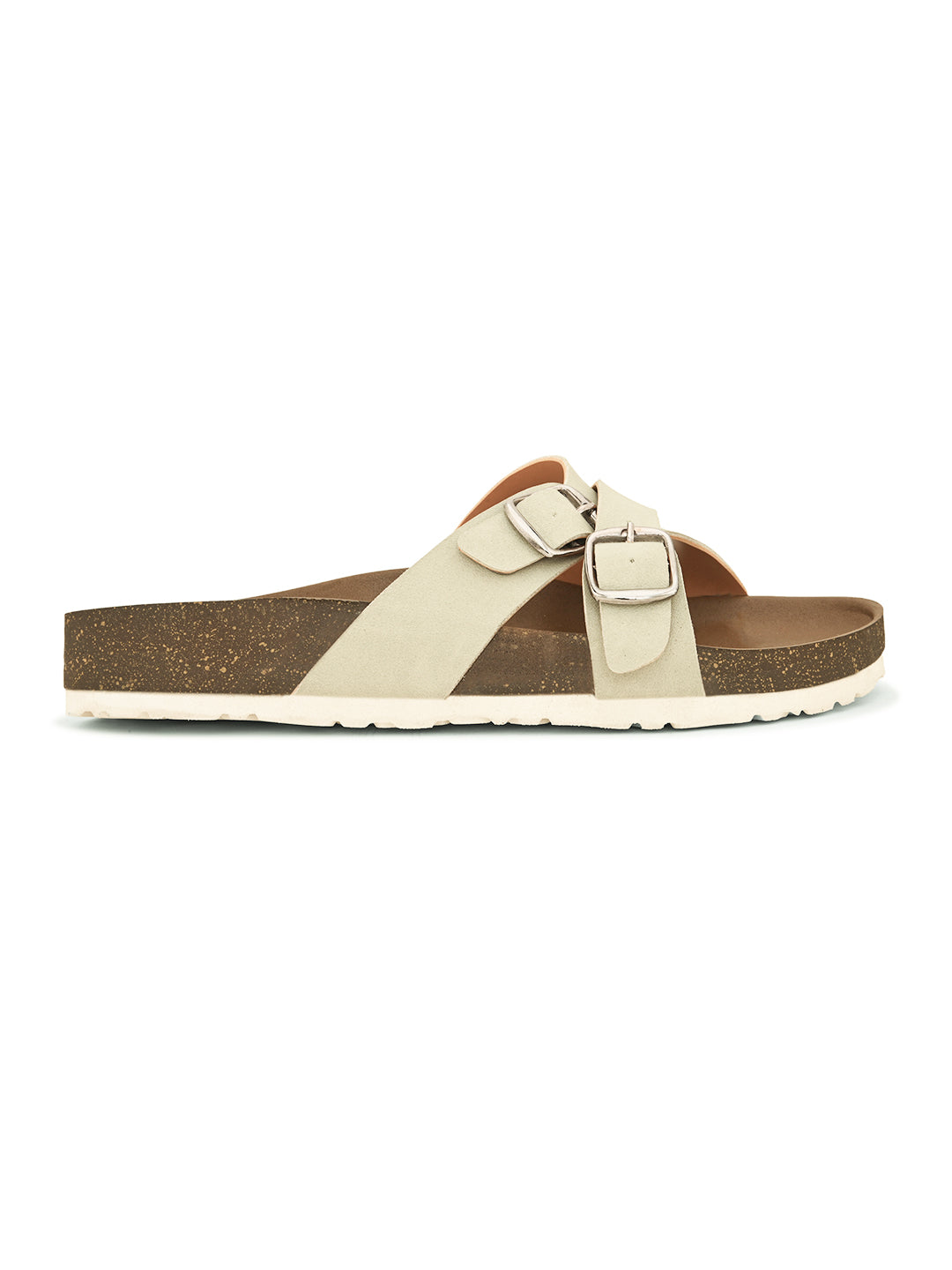 Women One Toe Flats with Buckles-9