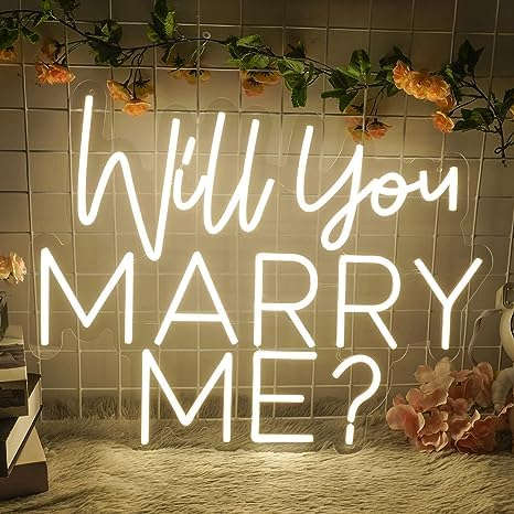 Will You Marry Me Neonsignsindia