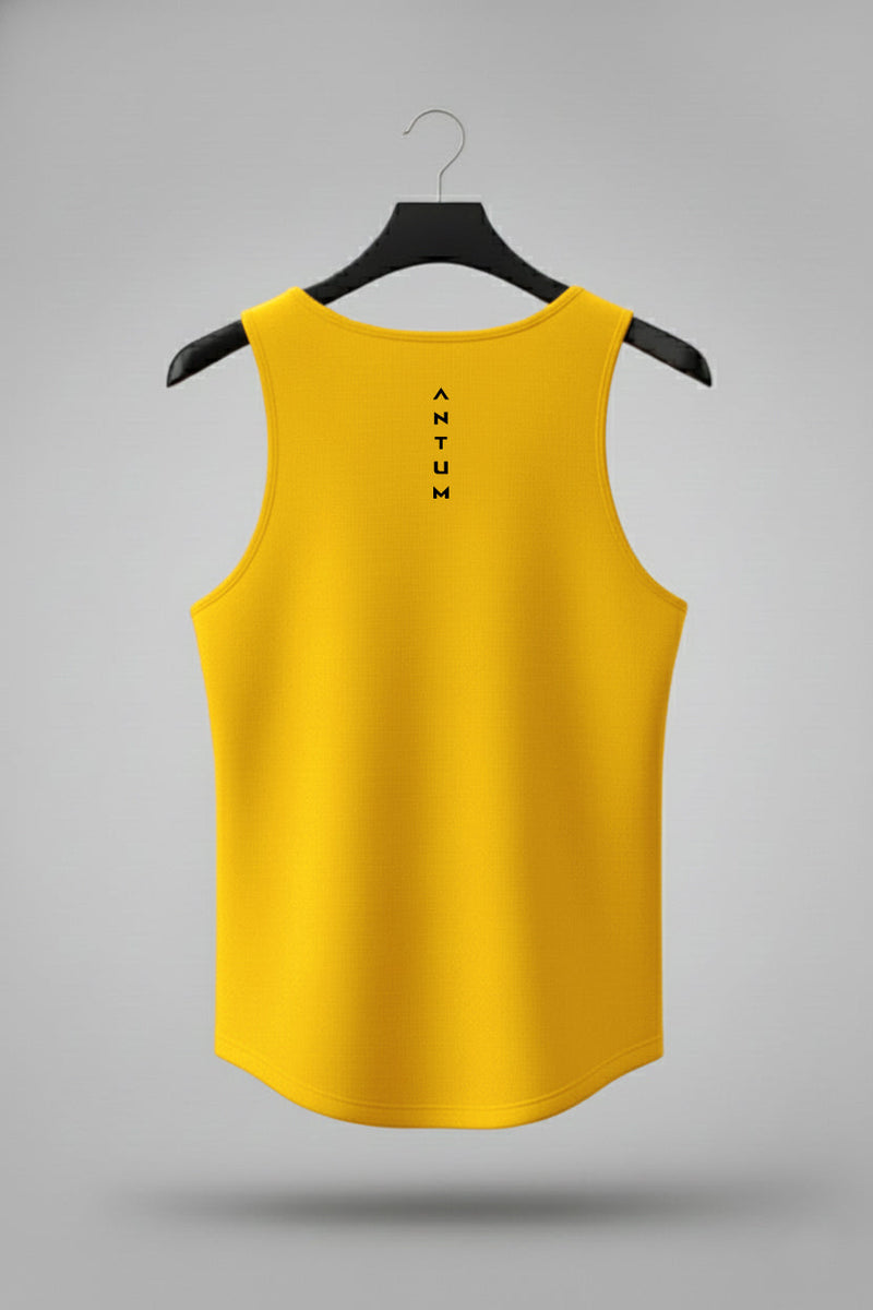 Yellow Colour Cotton Sleeveless t-shirt ( sando )